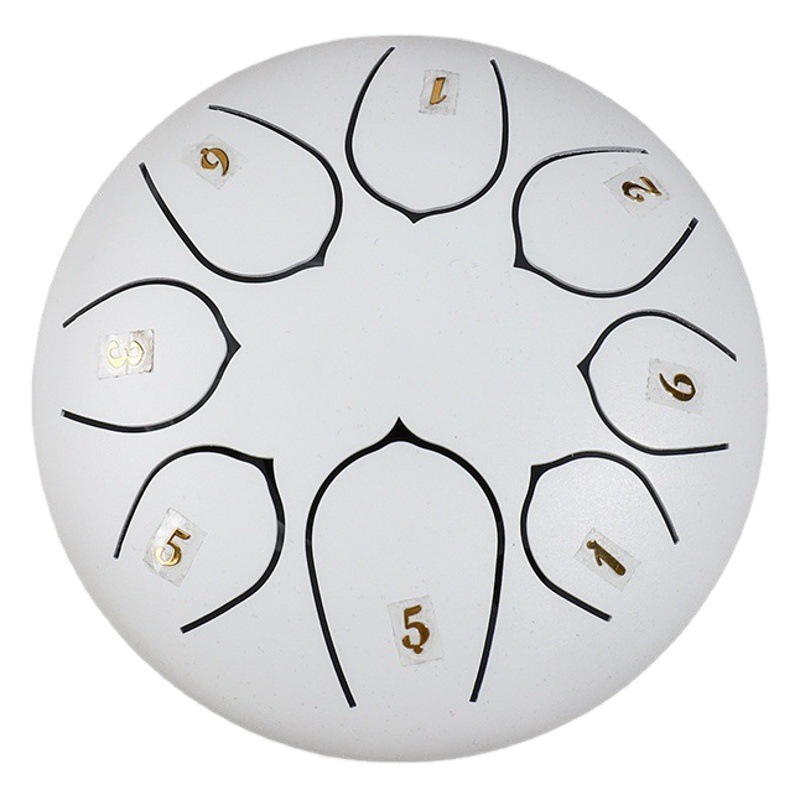 Ethereal drum 6 inch 8-tone Lotus drum worry-free drum steel tongue drum Fanyin drum percussion instrument children Enlightenment factory wholesale