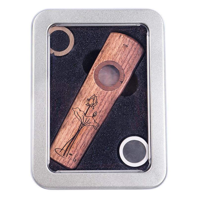 [Multi-style] Wooden Kazoo Kazoo Kazu easy to use entry niche musical instrument accompaniment artifact
