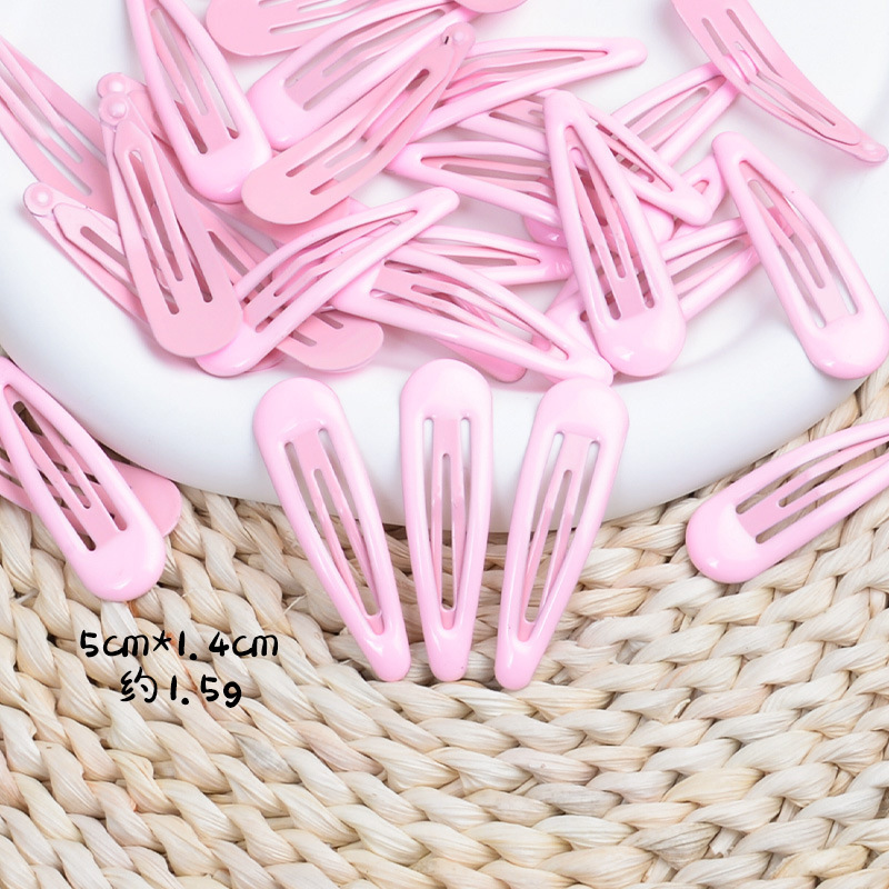 Picture of Candy Colorful Hairpin Hyuna Style Colorfulful Water Drop Clip Glue Bb Clip Hairpin Duckbill Clip Korean DIY Headwear Wholesale