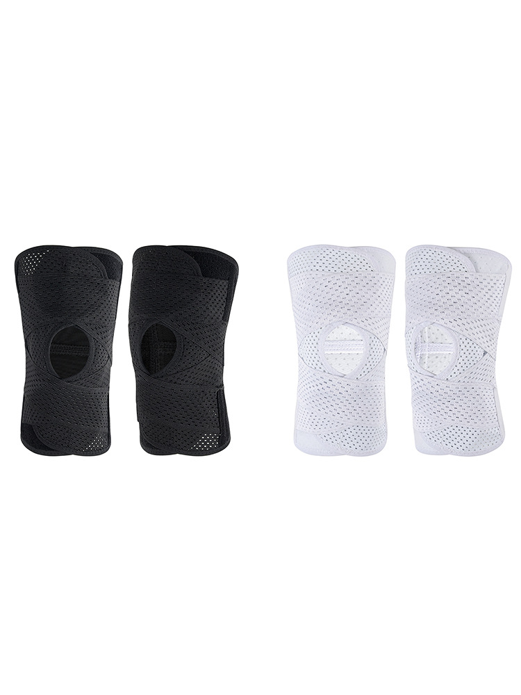 Picture of Japanese Thin Silicone Six Generation Knee Pad Adjusting Running Mountaineering Joint Fixation Support Meniscus Patella Band