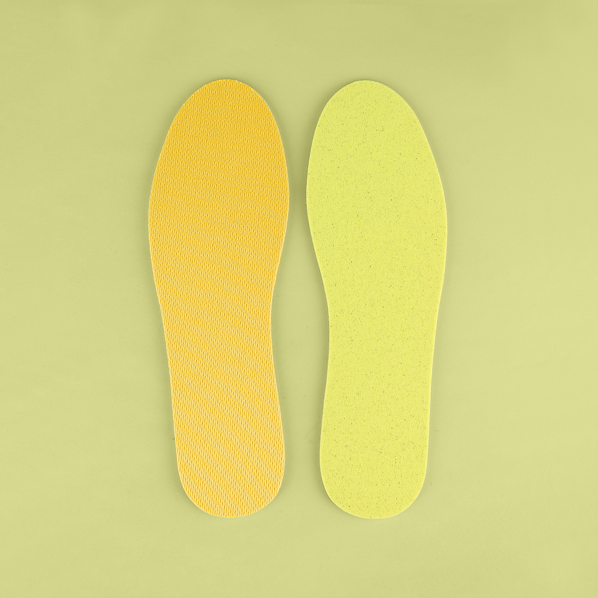 Picture of Ultra-thin Barefoot Artifact Sweat Absorbing Breathable Odor Deodorant Soft Bottom Ossonai Insoles Women's Non-slip Men's Leather Shoes Single-layer Shoes Insoles