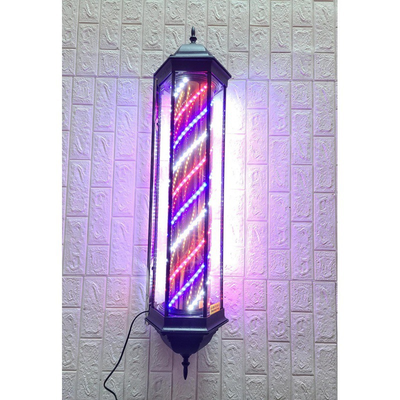 Picture of Barber shop small turn light perm foreign trade turn light barber shop brighten simple mold palace lamp light box factory maintenance