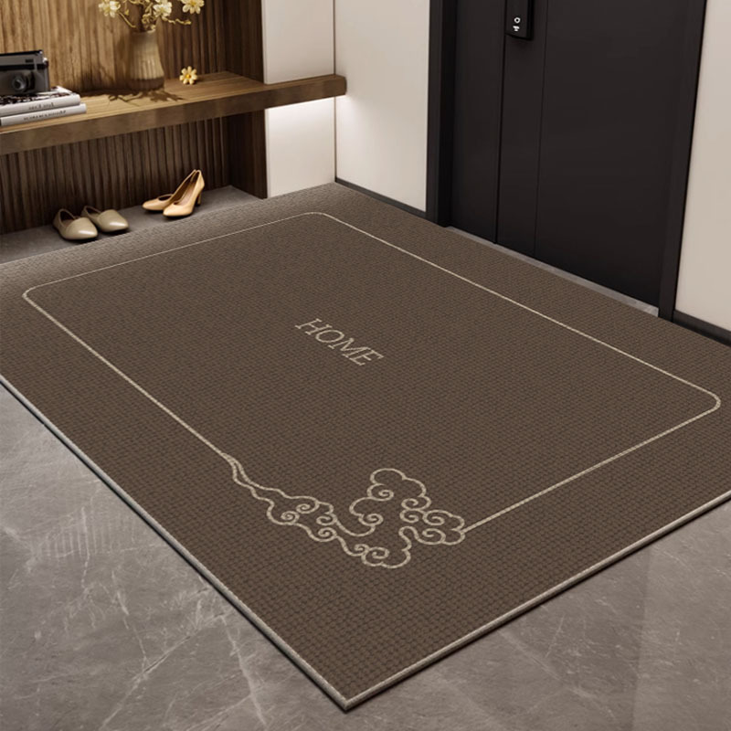 Picture of Entrance Floor Mat Entrance Door Entrance Floor Mat Home Non-Slip Soil Rubbing Carpet Light Luxury High-Level Dirty-Resistant Floor Mat