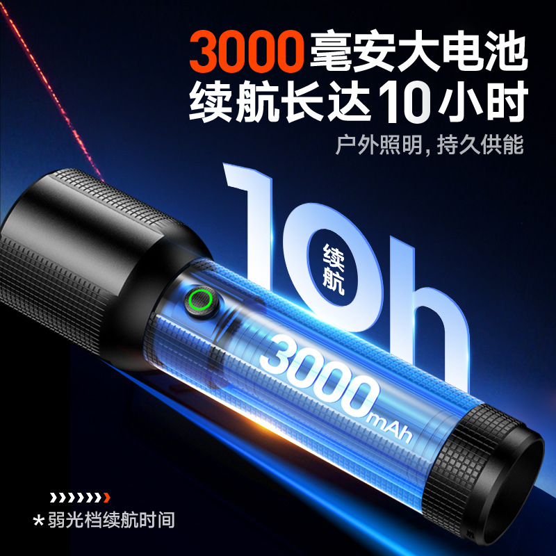Picture of Philips Flashlight Strong Light Long-range Long-range Survival Outdoor Patrol Lighting Emergency Light SFL2203