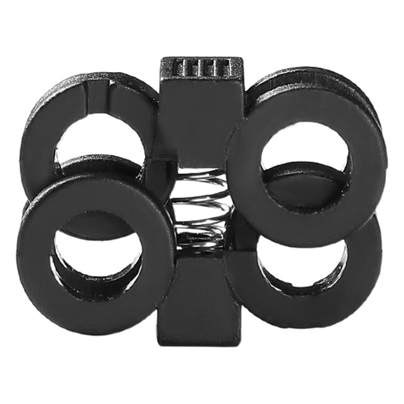 Umbrella rope adjustable buckle fast shoelace non-slip shoelace buckle convenient shoelace buckle cross type large aperture