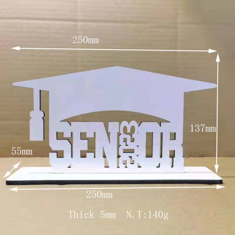 Picture of Father's Day New phase plate saw blade wrench sublimation wood print personality pattern MDF table
