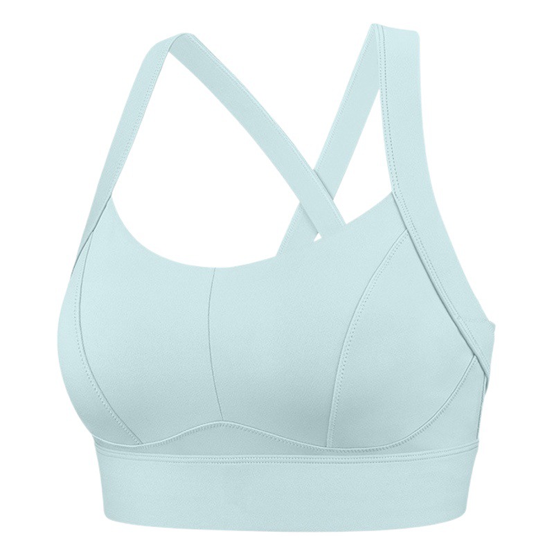 Sports Underwear Women's High Strength Beauty Back Professional Running Shockproof Gathering Yoga Fitness Vest Bra