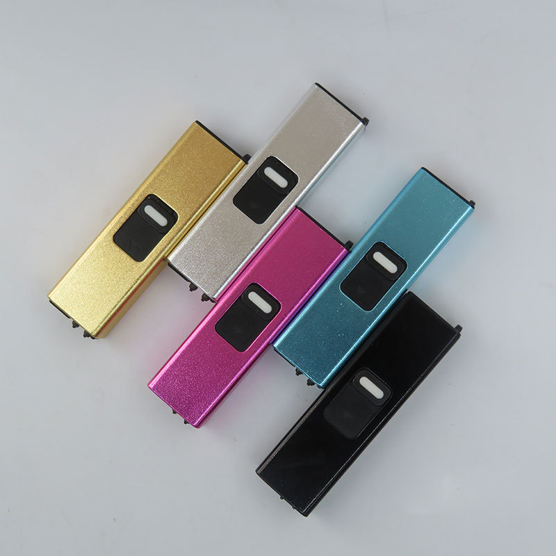 Picture of New product usb pulse igniter charging lighter outdoor windproof igniter cigarette lighter electronic lighter