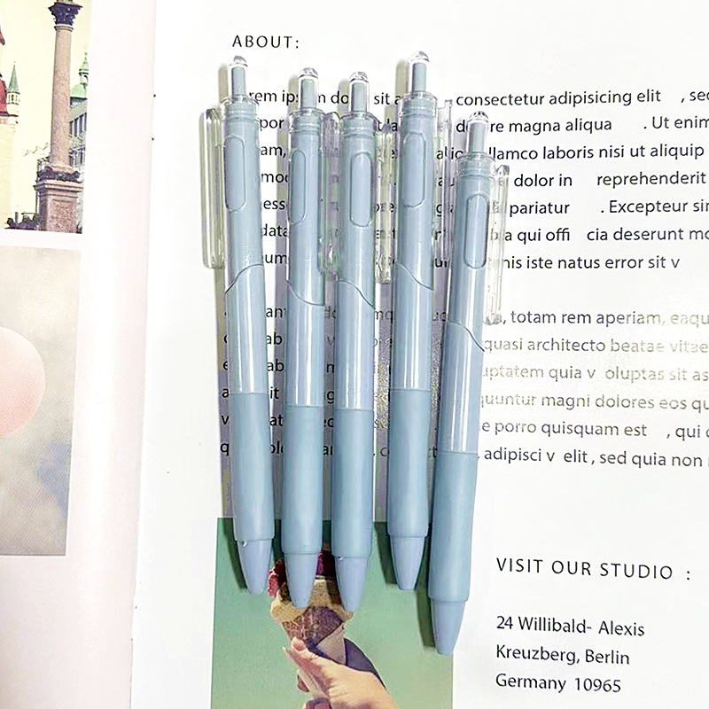 Picture of High Yan value st head brush pen small white pen gel pen office supplies student stationery sign Pen press pen wholesale