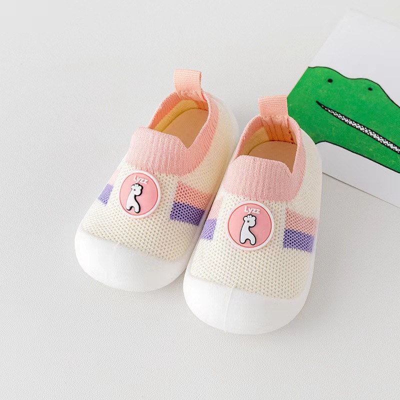 Picture of Baby Toddler Shoes Spring & Fall Soft Sole Non-Slip Infant Shoes Mesh Breathable Anti-Falling Kidsren's Shoes Indoor