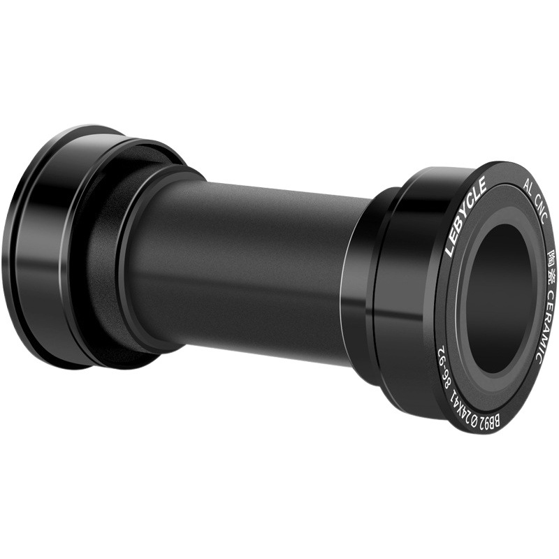 Lebycle Mountain Road Bike Axle Hollow Integrated Dental Disc BB86/BB92 Press-in Ceramic Axle