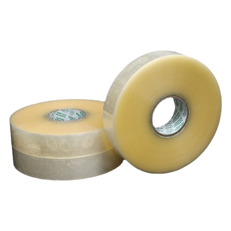 Transparent Large Tape for Carton Sealing Machines with Logo Printing, Wholesale for Whole Boxes, Automatic Packaging Sealing Tape Manufacturer