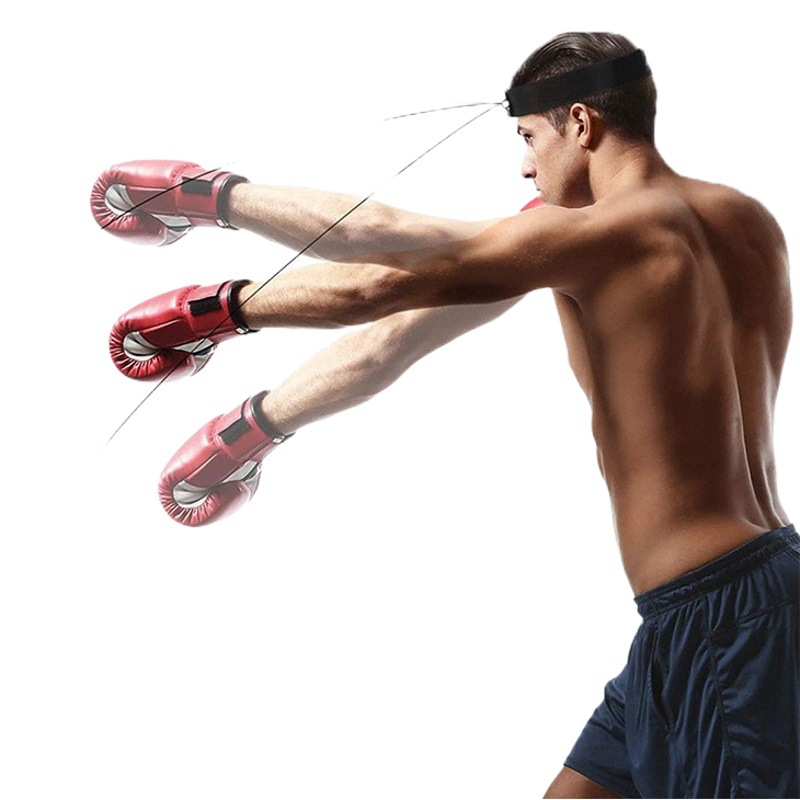 Picture of Head-Mounted Boxing Reaction Ball, Decompression Vent Ball, Magic Speed Ball, Adult and Kidsren Training, Fitness and Entertainment Home Use