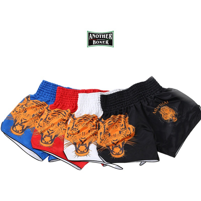 mma fighting shorts tiger head muay thai pants wushu sanda fighting light and breathable boxing gym can be marked