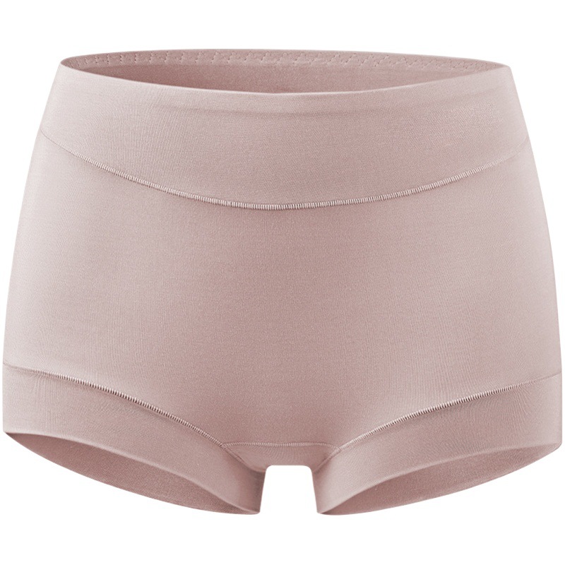 Women's modal seamless high waist belly contracting pure cotton Women's boxers antibacterial breathable women's underwear factory wholesale