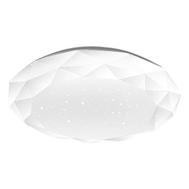 LED ceiling lamp lampshade shell cover round simple modern bedroom lamp living room lampshade plus chassis accessories kit