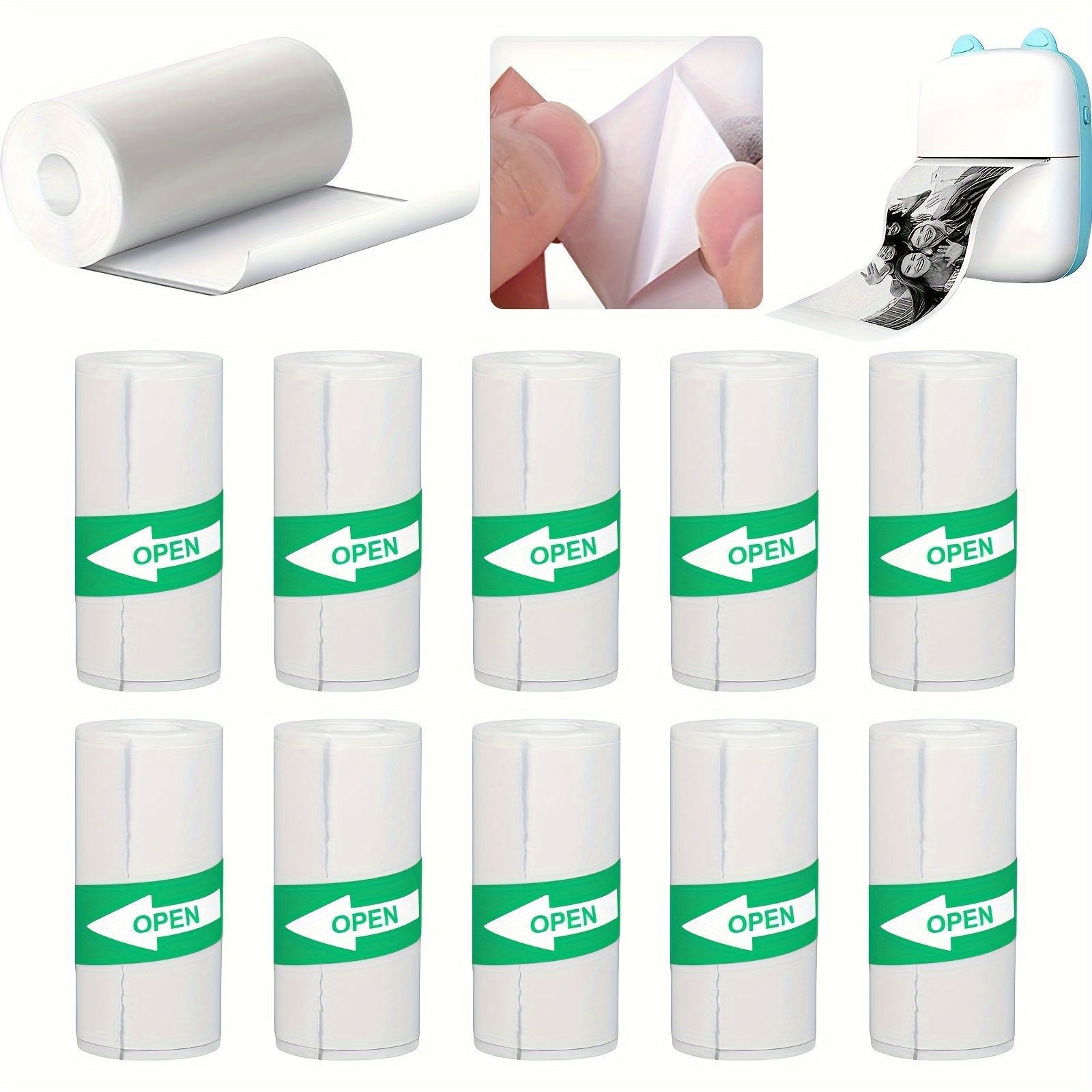 Picture of Popular Meow Meow Machine P1 Ailixiong 57mm Thermal Color Printing Paper for Error Correction, Children's Instant Camera, Waterproof Paper