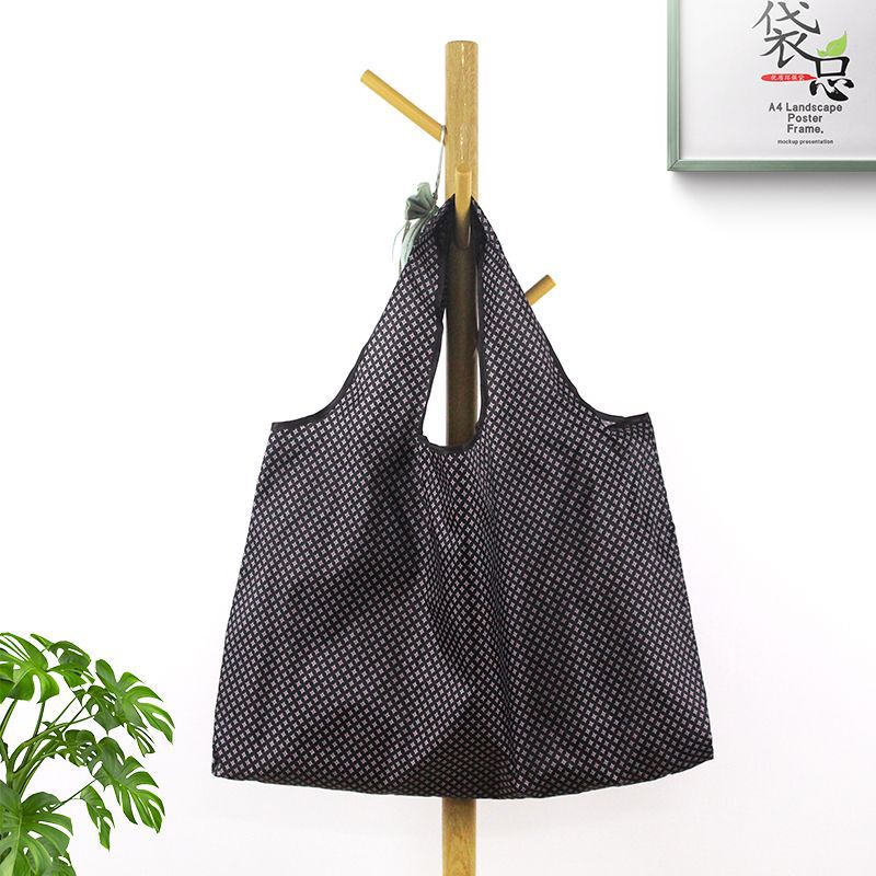 Picture of Thickened Shopping Bag Dou Environmental Protection Supermarket Shopping Bag Foldable Portable Large Capacity Portable Cloth Bag Outgoing Fashion