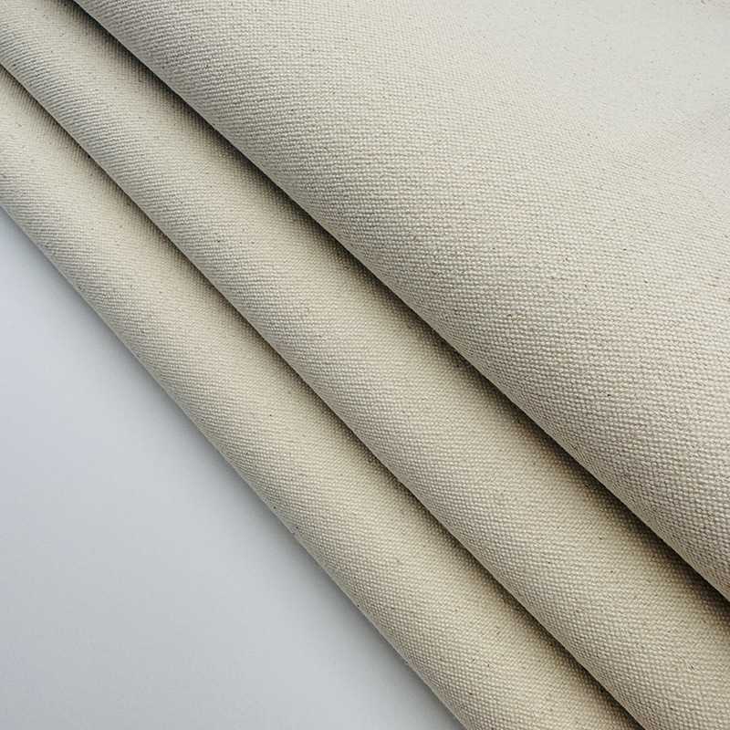 Picture of Wholesale Custom-Made Cotton Canvas 390g White Cloth Thickeneded Pure Cotton Cloth White Cloth Tent Clothing Cotton Canvas