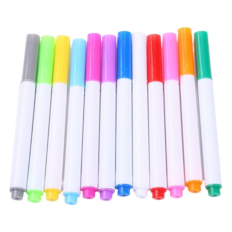 Spot dust-free water soluble chalk 12 color liquid chalk children graffiti painting pen advertising pen lamp board pen wholesale