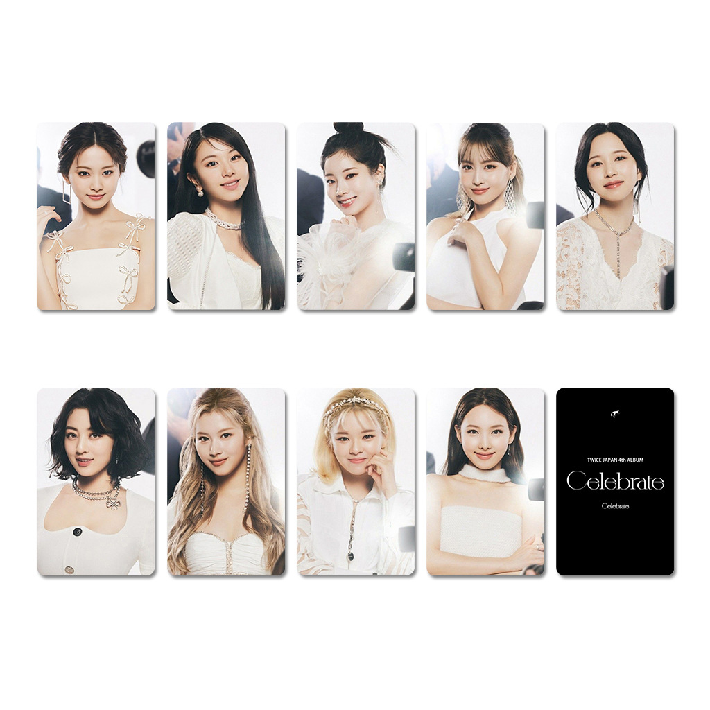 Picture of TW JAPAN 4th ALBUM "Celebrate" Day Special Card Personal Photograph of Peripheral Small Cards
