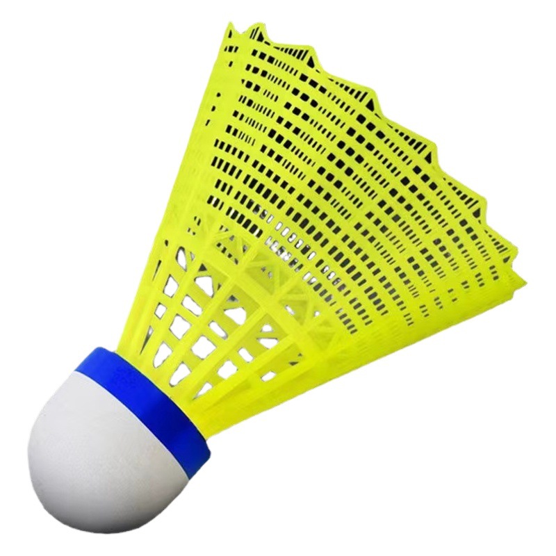 Nylon durable badminton 6 pack 12 pack nylon ball plastic ball student indoor and outdoor training badminton