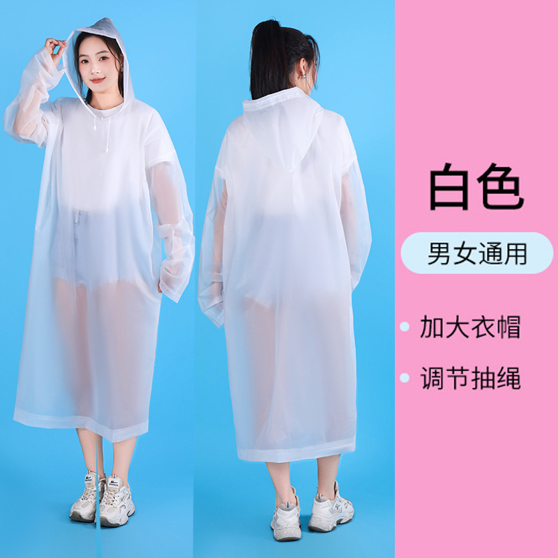 Picture of Non-Disposable Eva Unisex Outdoor Raincoat Drifting Travel Rainstorm-proof Thickened Portable Adult Raincoat