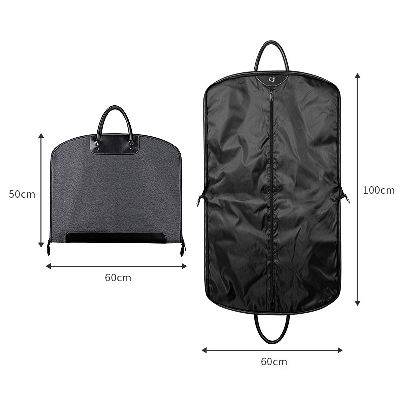 Picture of Spot high-end suit storage bag Oxford cloth suit dust bag cover men's extended coat portable suit bag