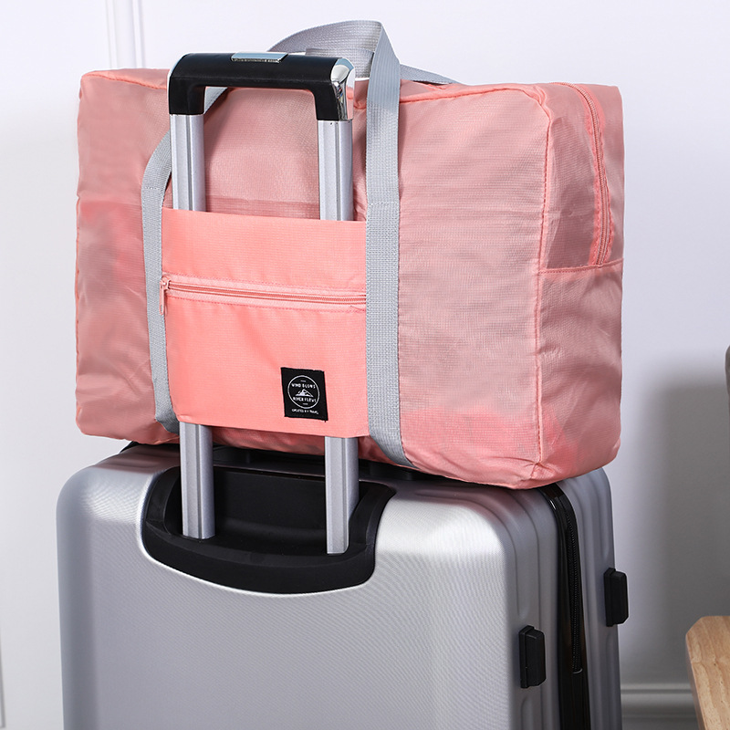 Picture of Folding Airplane Bag Portable Storage Boarding Bag Luggage Bag Sleeve Trolley Travel Bag Clothes Organize Storage Bag