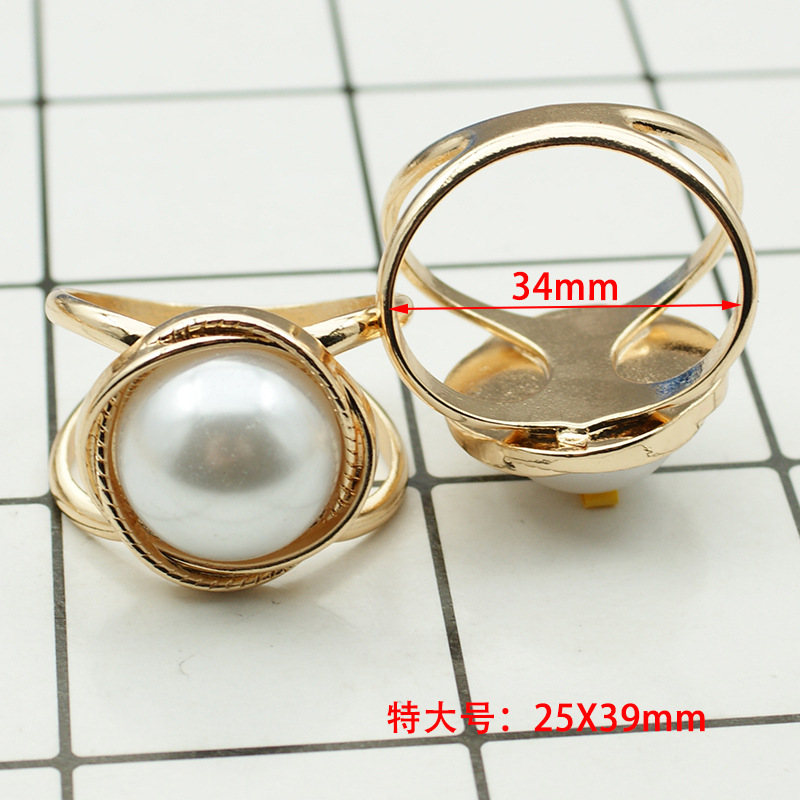 Picture of South Korea multi-functional scarf buckle high-grade Pearl fashion new Camellia windbreaker belt buckle high-end jewelry wholesale
