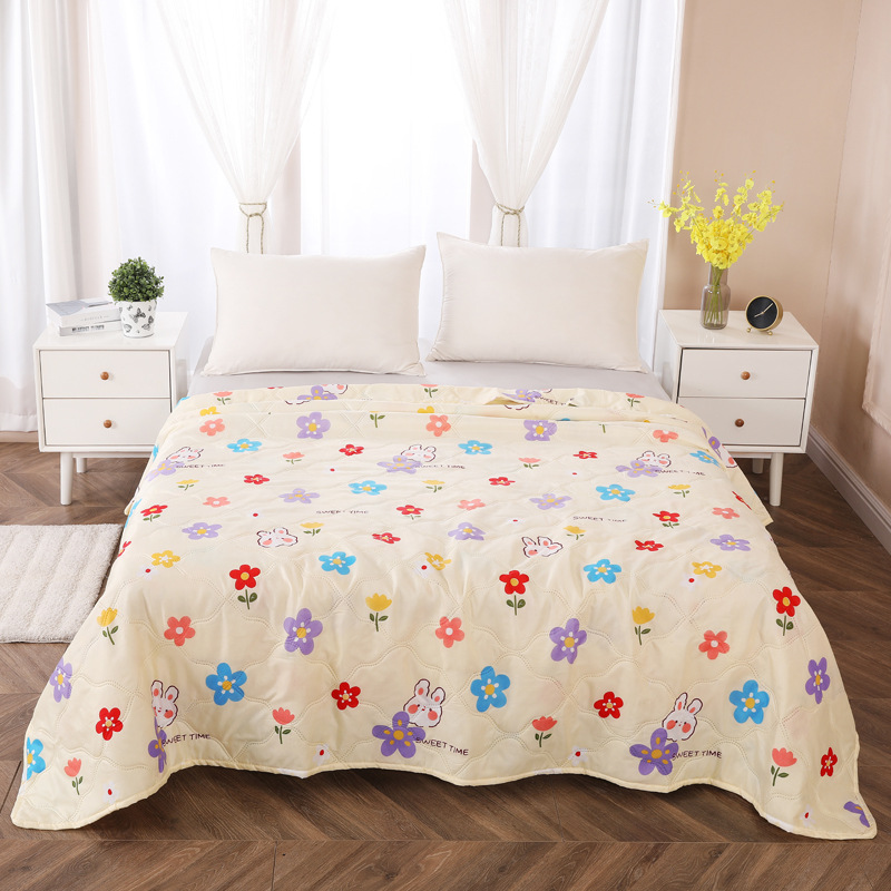 Picture of Summer Company Event Sales Summer Quilt with Gift Box Air Conditioning Quilt Opening Promotion Gift Summer Cool Quilt Core Thin Quilt