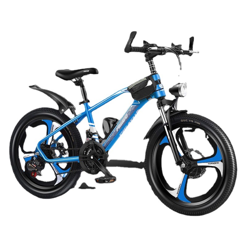 Picture of Children's bicycle 18-inch bicycle 20-inch variable speed bicycle 22-inch mountain bike shock-absorbing disc brake student bicycle
