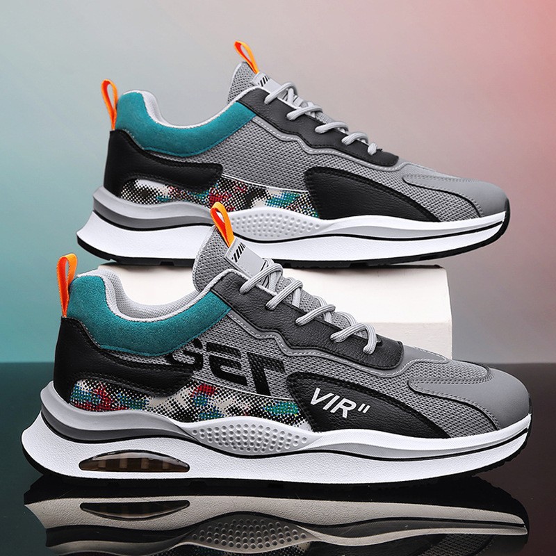 Men's shoes 2025 new Korean mesh casual shoes men's sneaker students running shoes Torre shoes cross-border wholesale