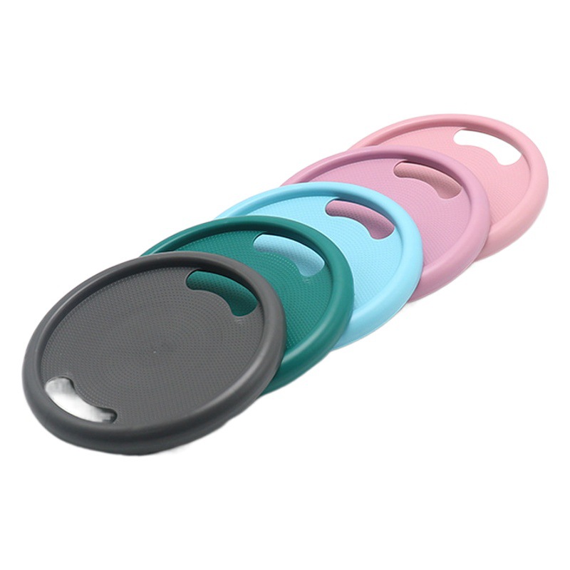 Four-wheel slide plate mute abdominal healthy plate universal pulley plate sliding plate fitness abdominal muscle plate multi-function abdominal healthy device sliding plate