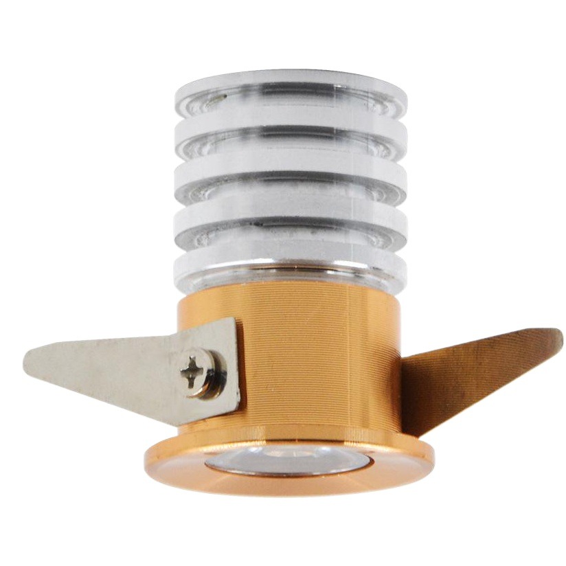 Led Ceiling Light Display Cabinet 1W Small Spotlight Mini 28mm Counter Light Ultra-Small Bull's Eye Lamp Embedded Thumb Light 3W