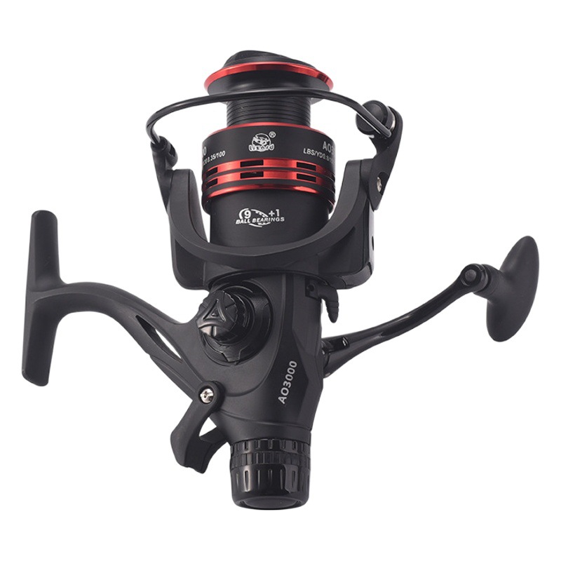 Comelon Double-Disload Fishing Wheel All-Metal Wire Cup Fishing Wheel Front and Rear Brake Release Spinning Wheel Library Fishing Carp Wheel