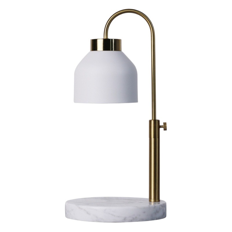 Marble Candle Lamp Liftable Lamp Aroma Lamp Indoor Fragrance Molten Lamp Romantic Plug-in Bedside Lamp Bedroom
