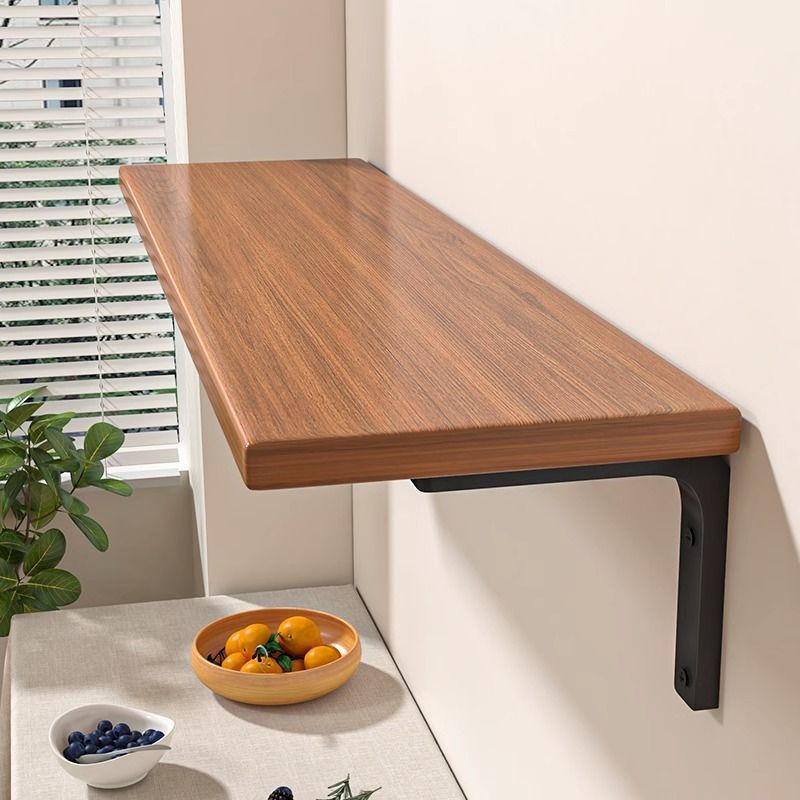 Wall Storage Board, Straight Board Storage Rack, Partition Wall Bracket, Wooden Board Wall-Mounted Dormitory Wall Bookshelf