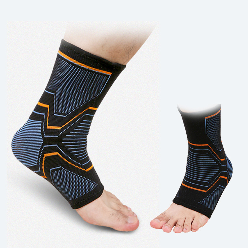 Sports Ankle Support with Pressure, Anti-Sprain Ankle Brace for Running, Breathable Foot Sleeve, Ankle Strap for Roller Skating