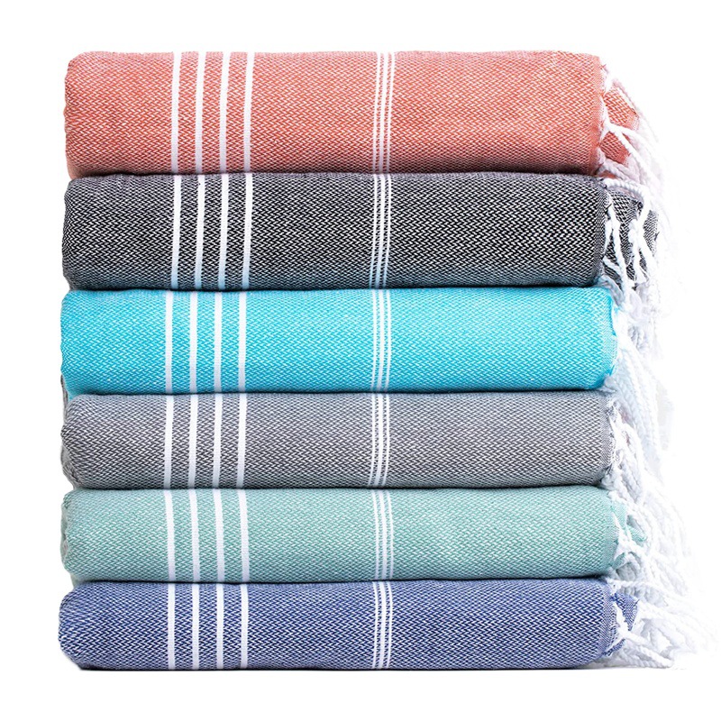 Bainard towel Turkish beach towel striped tassel absorbent large size cotton bath towel variety of wholesale logo