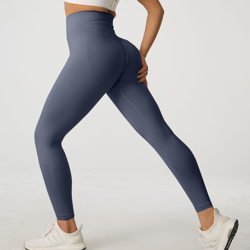 Picture of Wholesale spring peach hip yoga pants sports cycling pants quick-drying yoga clothing high waist tight fitness pants generation hair