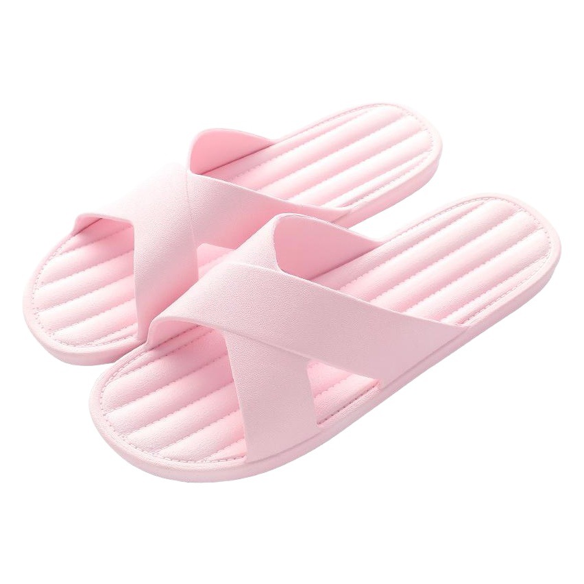 New Slippers Women's Summer 2023 Household Home Couple's Bath Non-Slip Indoor Soft Bottom Home Bathroom Men's Sandals
