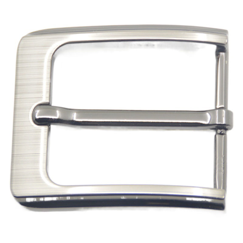 Men's pin type classic belt buckle with metal pin buckle wholesale high-grade durability 40mm belt buckle