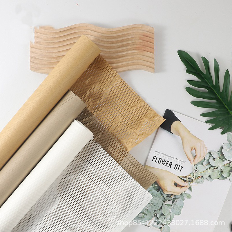 Honeycomb paper mesh roll paper flower bouquet wrapping paper mesh art paper bouquet wrapping paper flower wrapping paper