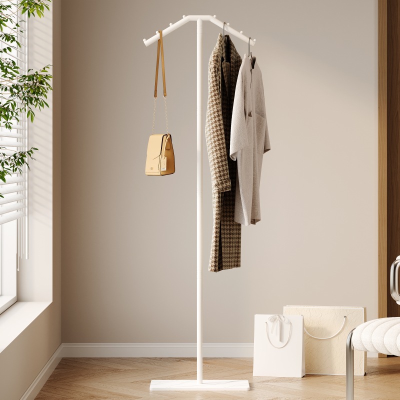 Picture of Factory Outlet Floor-type Household Hangers Room Bedroom Coat Rack Antique Household Clothes Storage Rack