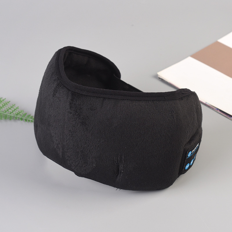 Picture of Cross-border 3D Bluetooth eye mask headset smart wireless music call ear mask breathable sleep artifact shading eye mask