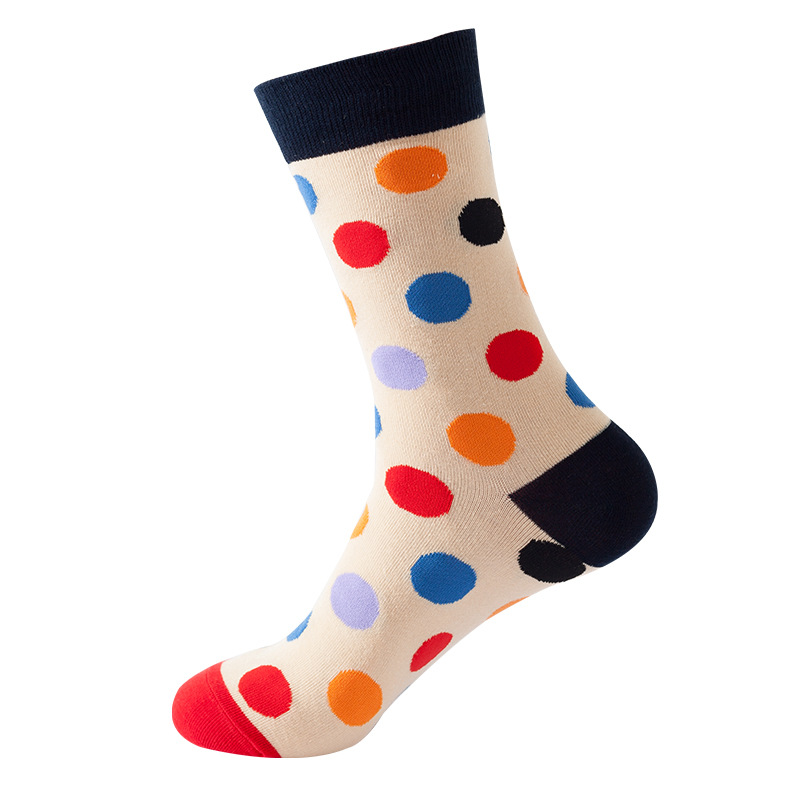 Picture of New Amazon Mid-Calf Socks for Men, Cotton, Women's European and American Ins Style Autumn and Winter Internet Celebrity Trendyy Socks Wholesale