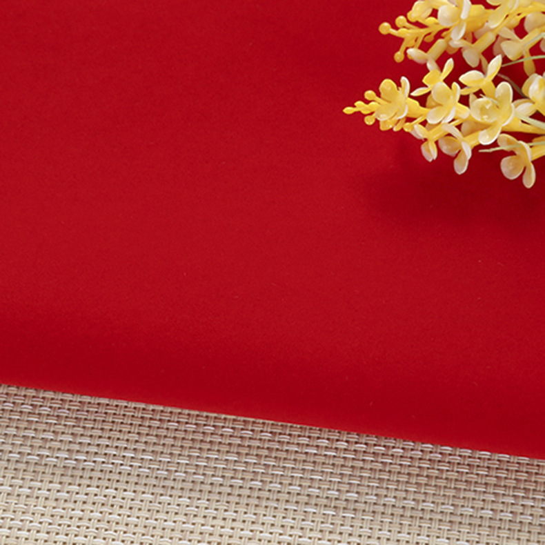 Preferred Supplies Red Non-Woven Long Hair Flocking Cloth Paper-Cut Jewelry Box Lined with Gift Packaging Box Self-Adhesive Velvet