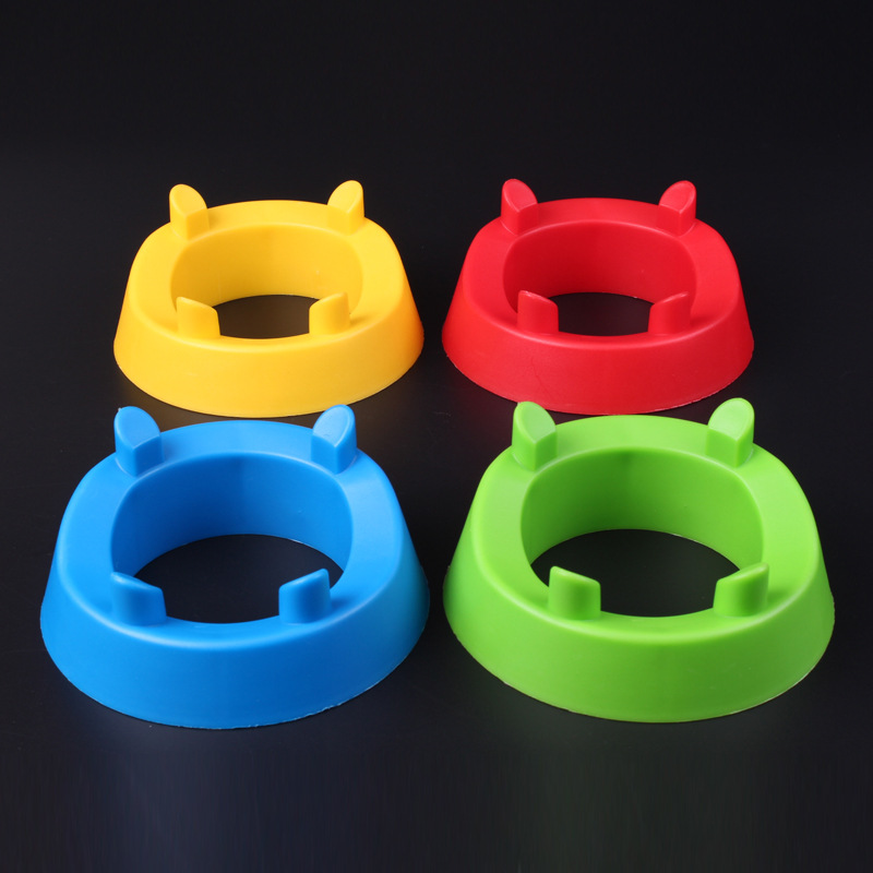 Picture of Ball Holder Logo Plate Thickened Big Mouth Football Training Obstacle Basketball Storage Rack Ball Game Exhibition Holder Ball Holder Opening Rack