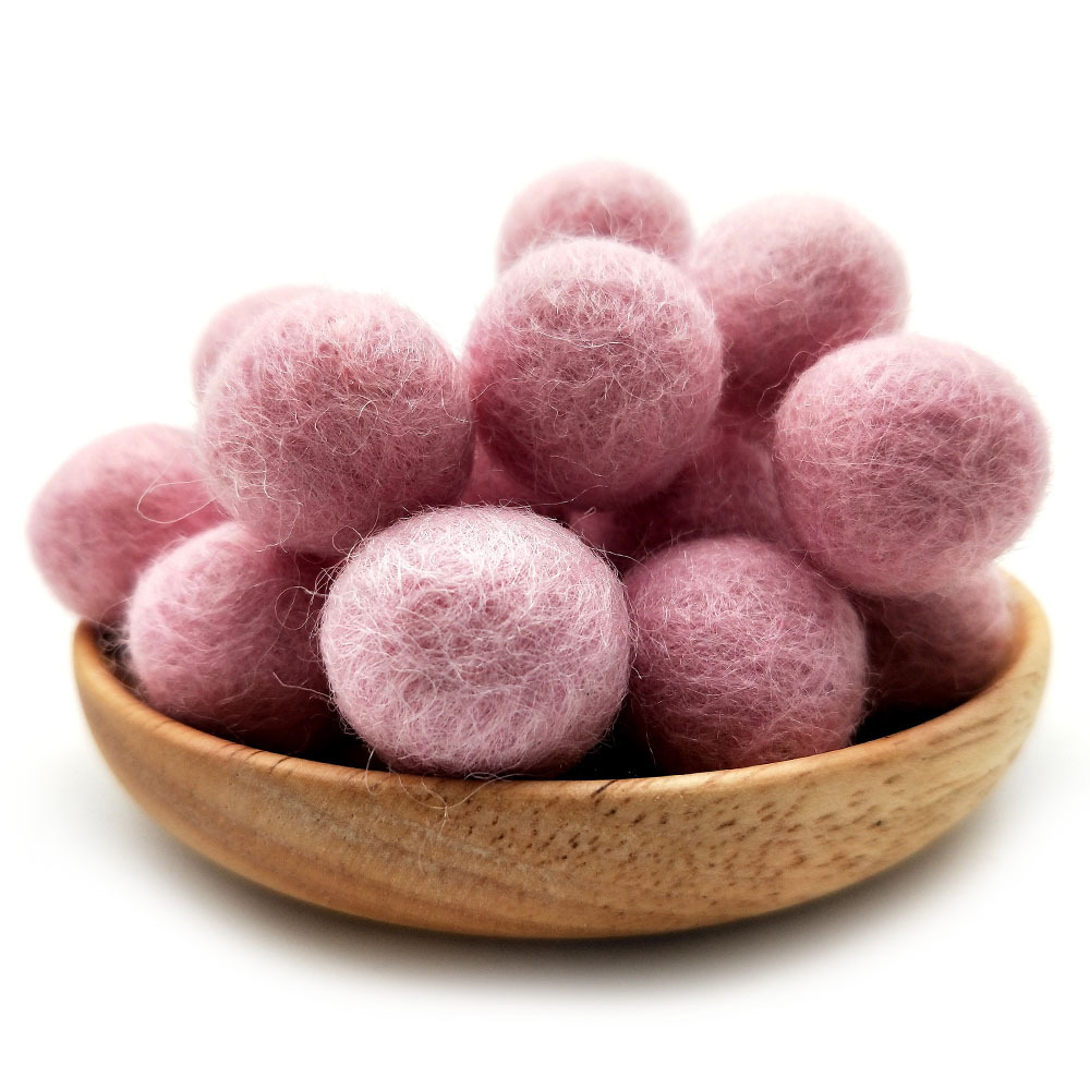Picture of Cross-border in stock 2CM wool ball Christmas jewelry accessories Christmas diy colorful wool ball small wool ball pokes